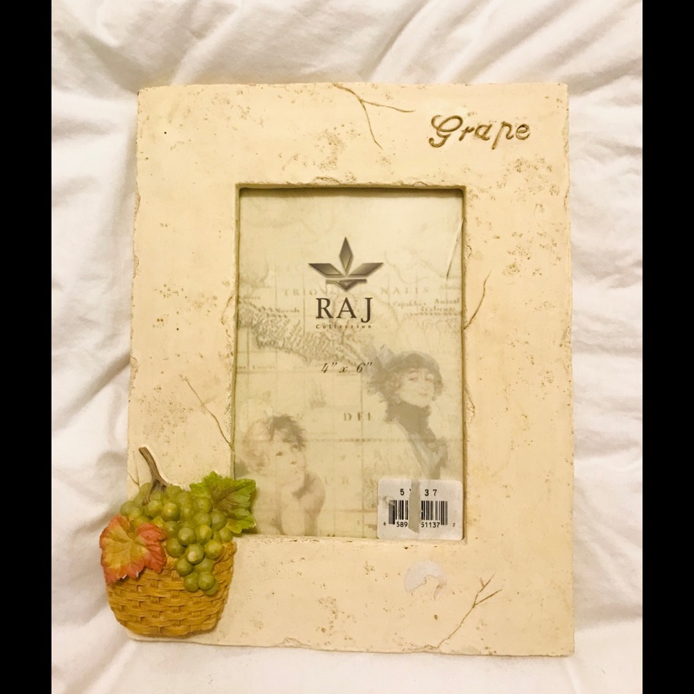 RAJ Grapes wine country photo pic Frame home decor